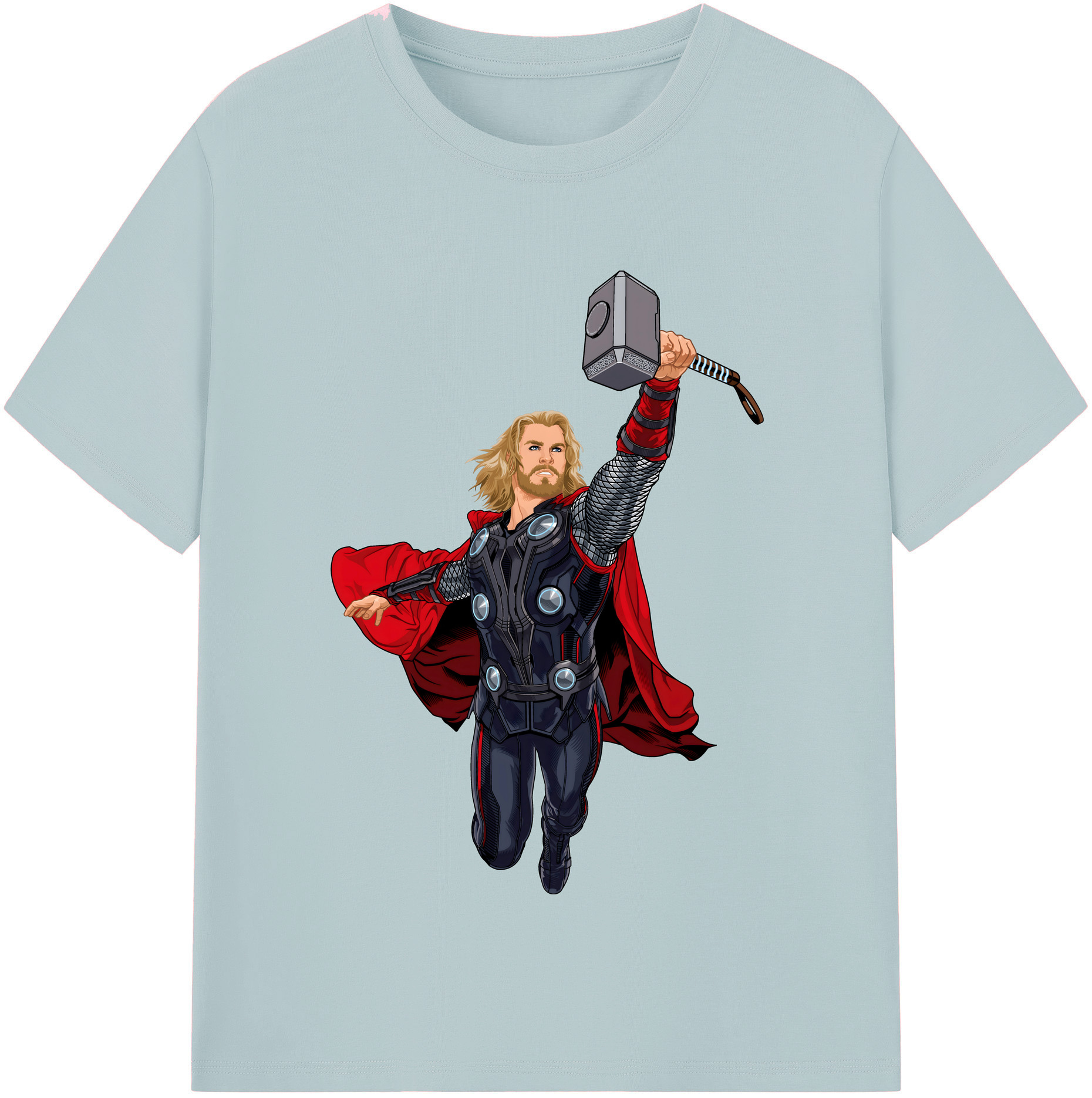 （画像用） アベンジャーズ The Avengers 綿100％半袖Tシャツ（フロントプリント）
